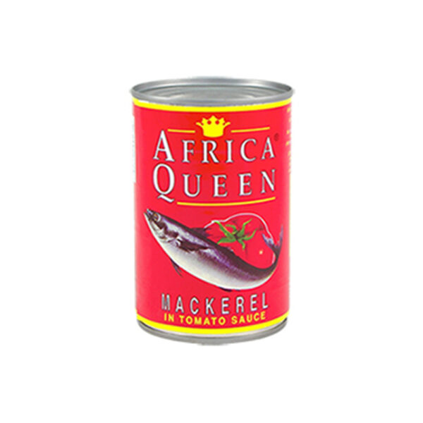Africa Queen Mackerel in Tomato Sauce – 24 x 425g