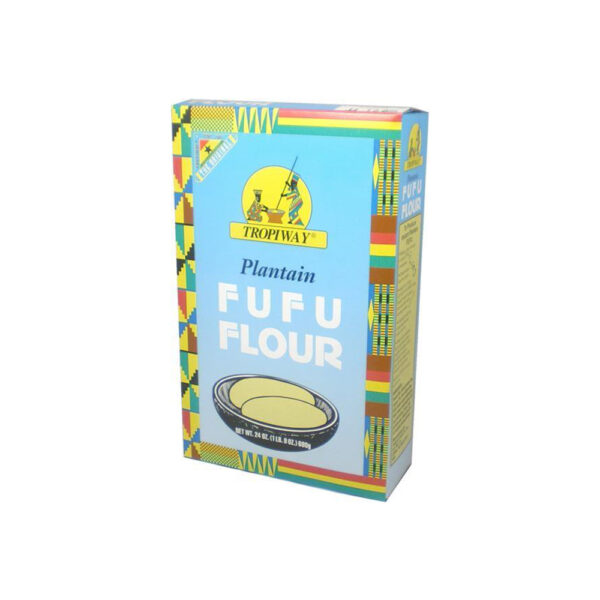 Tropiway Plantain Fufu Flour 24 x 681 g